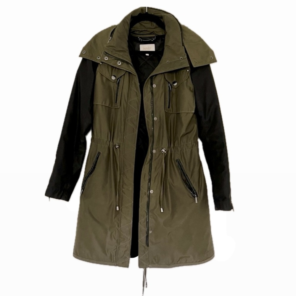 LAUNDRY by Shelli Segal Water‎ resistant Jacket with removable inner vest, S